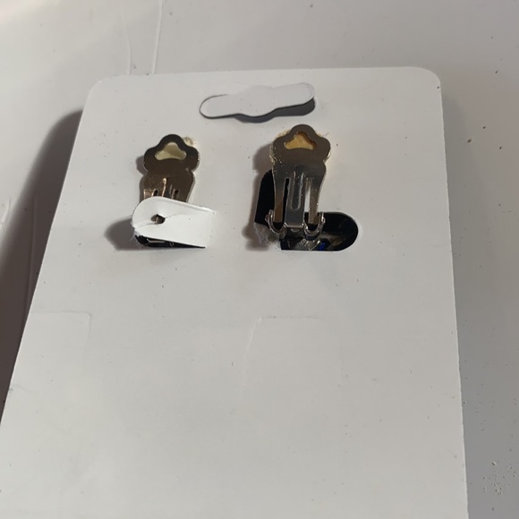 Amazing Vintage Swarovski Blue/Ab Crystal Earring Dome - NEW - Picture 13 of 14